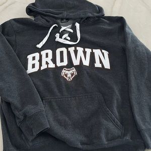 Men’s Adult Medium Brown University Sweatshirt.